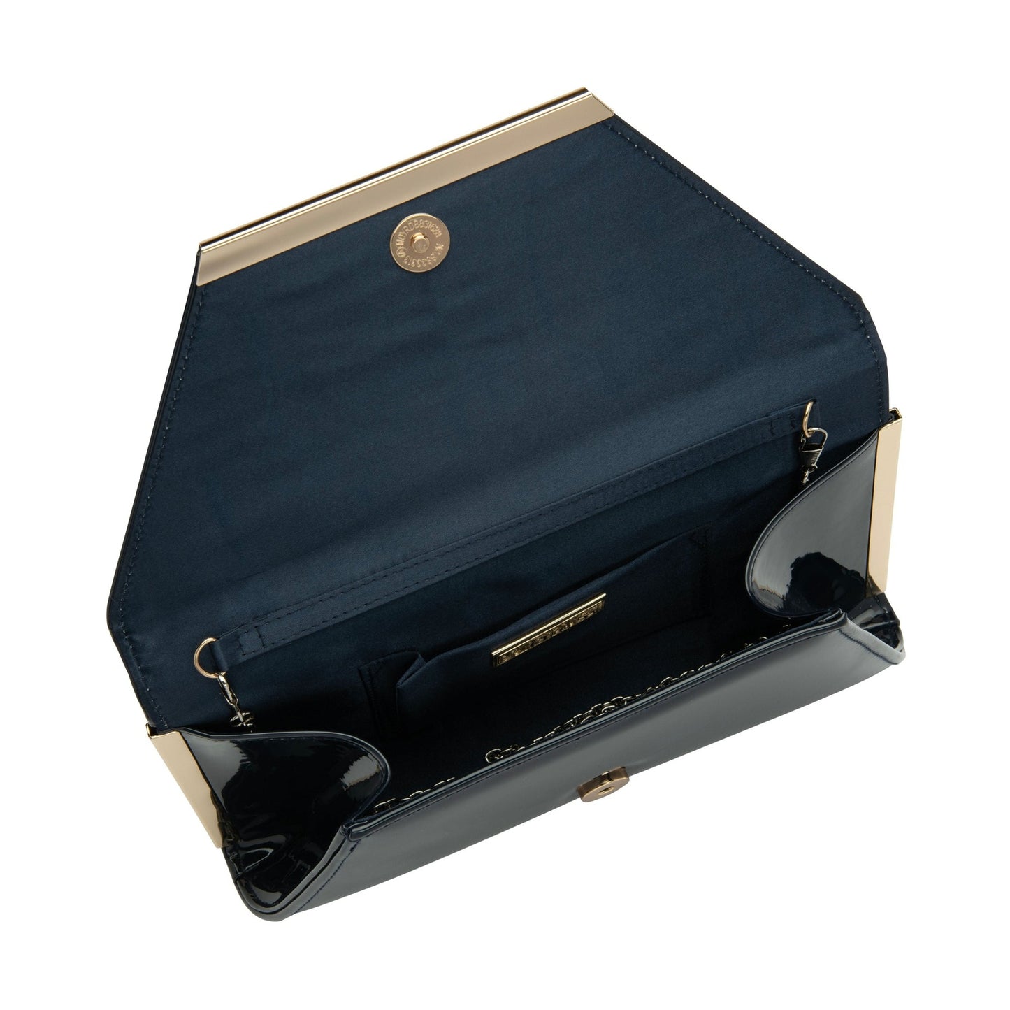Lotus Bag to match Aubrey Martha NAVY PAT ULG057