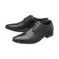 Lotus Banwell BLACK Leather Toe Cap Shoe
