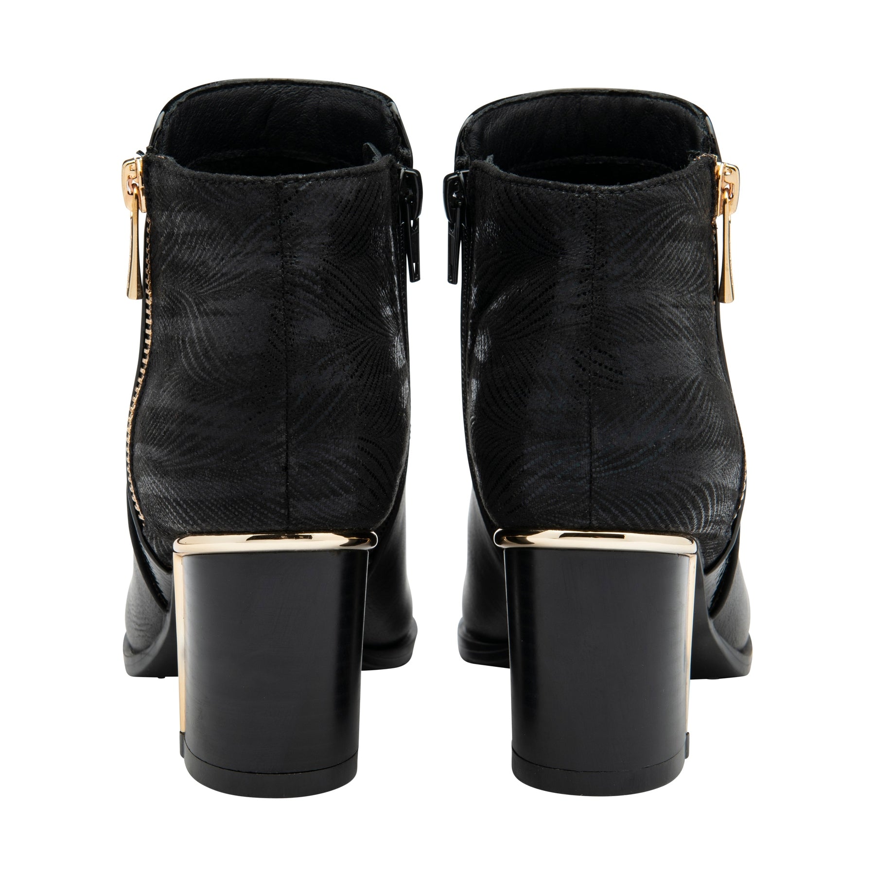 Lotus Boot Danielle Classic Smart Heeled Ankle Boot ULB402 BLACK