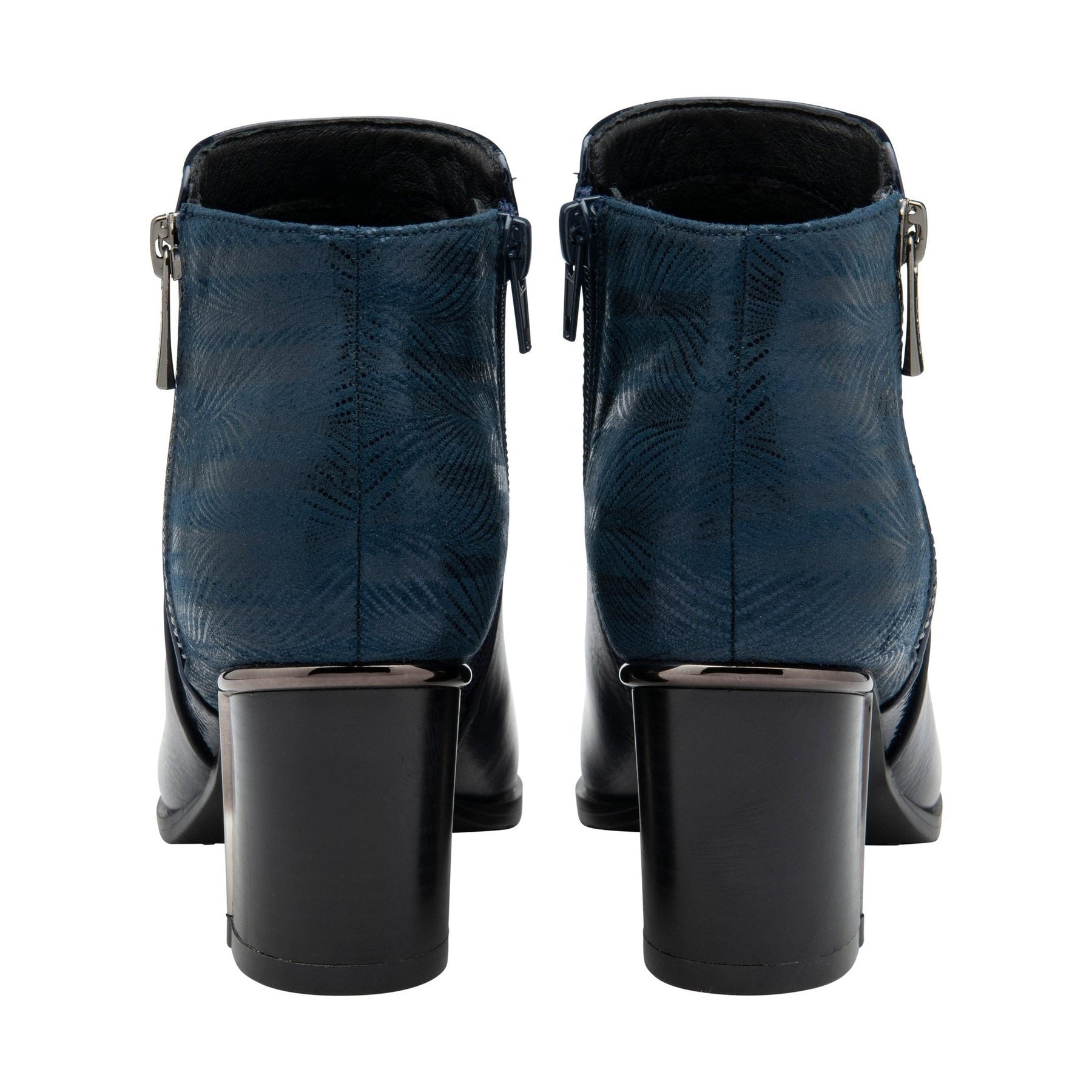 Lotus Boot Danielle Classic Smart Heeled Ankle Boot ULB402 NAVY