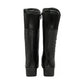 Lotus Boot Fitzgerald BLACK Soft Leather Wedge Long Boot ULB345