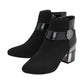 Lotus Boot Kirsty Classic Smart Heeled Ankle Boots ULB419BB00 BLACK