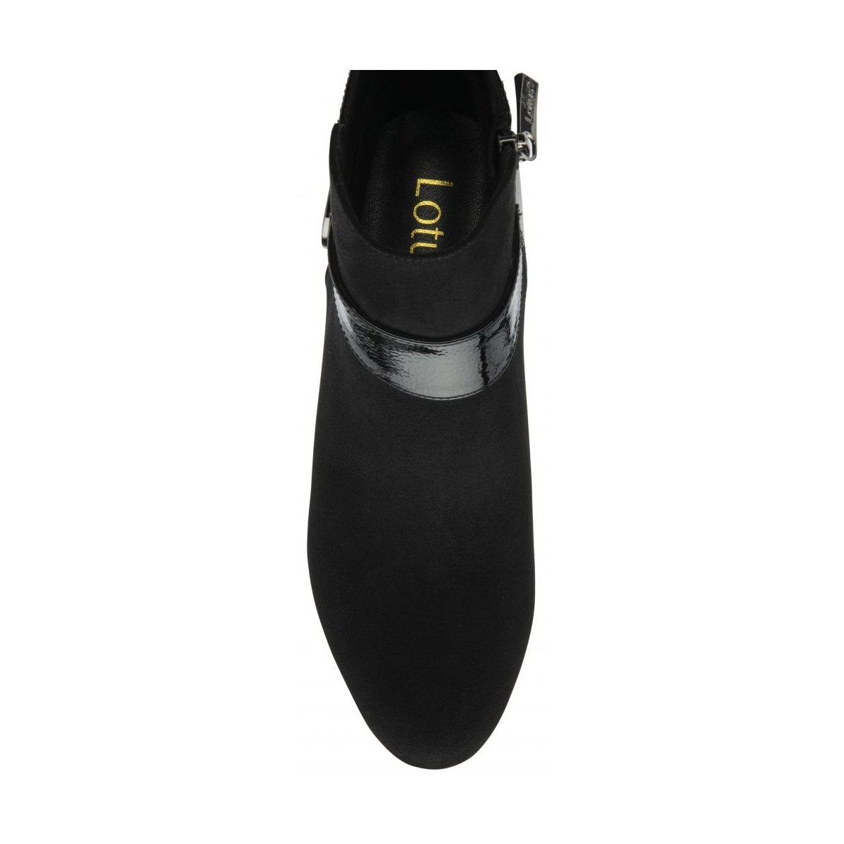 Lotus Boot Kirsty Classic Smart Heeled Ankle Boots ULB419BB00 BLACK