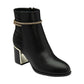 Lotus Boot Nerinda Classic Smart Heeled Ankle Boot BLACK PAT ULB415