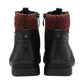 Lotus Boot Saundra Waterproof Hiker style Ankle Boot ULB387 BLACK