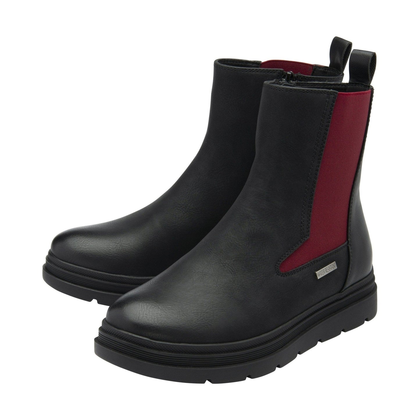 Lotus Boot ULB388 Monty Waterproof Chelsea Style Ankle Boot BLACK ULB388