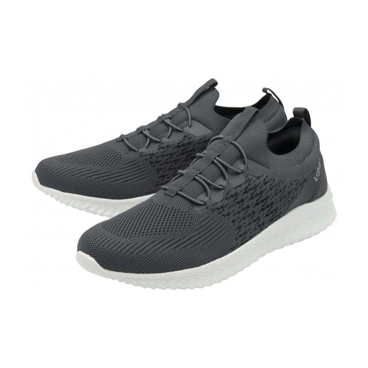 Lotus Cadiz Mens Lightweight GREY Slip On TRAINER