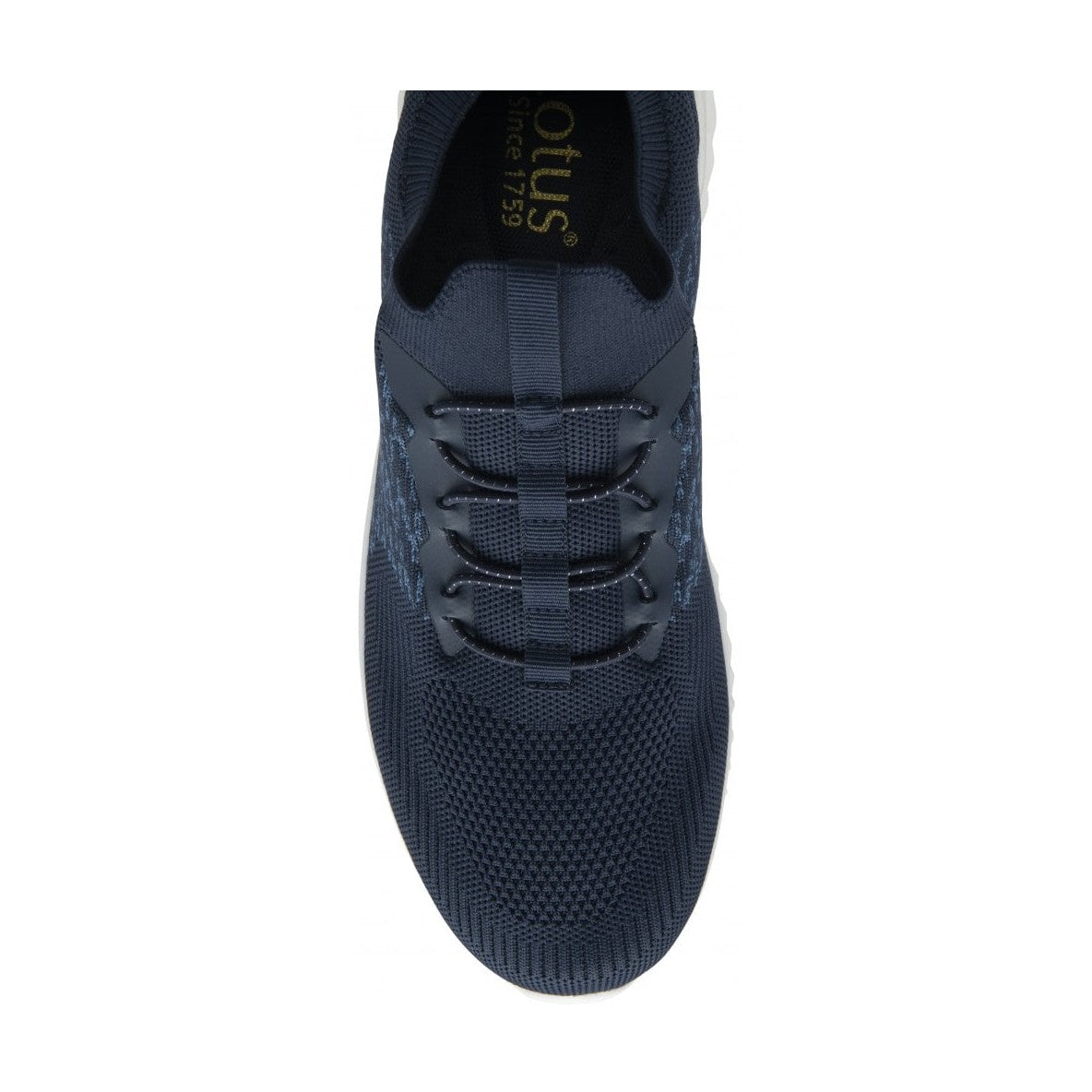 Lotus Cadiz Navy Lightweight Slip On Casual Shoe Trainer
