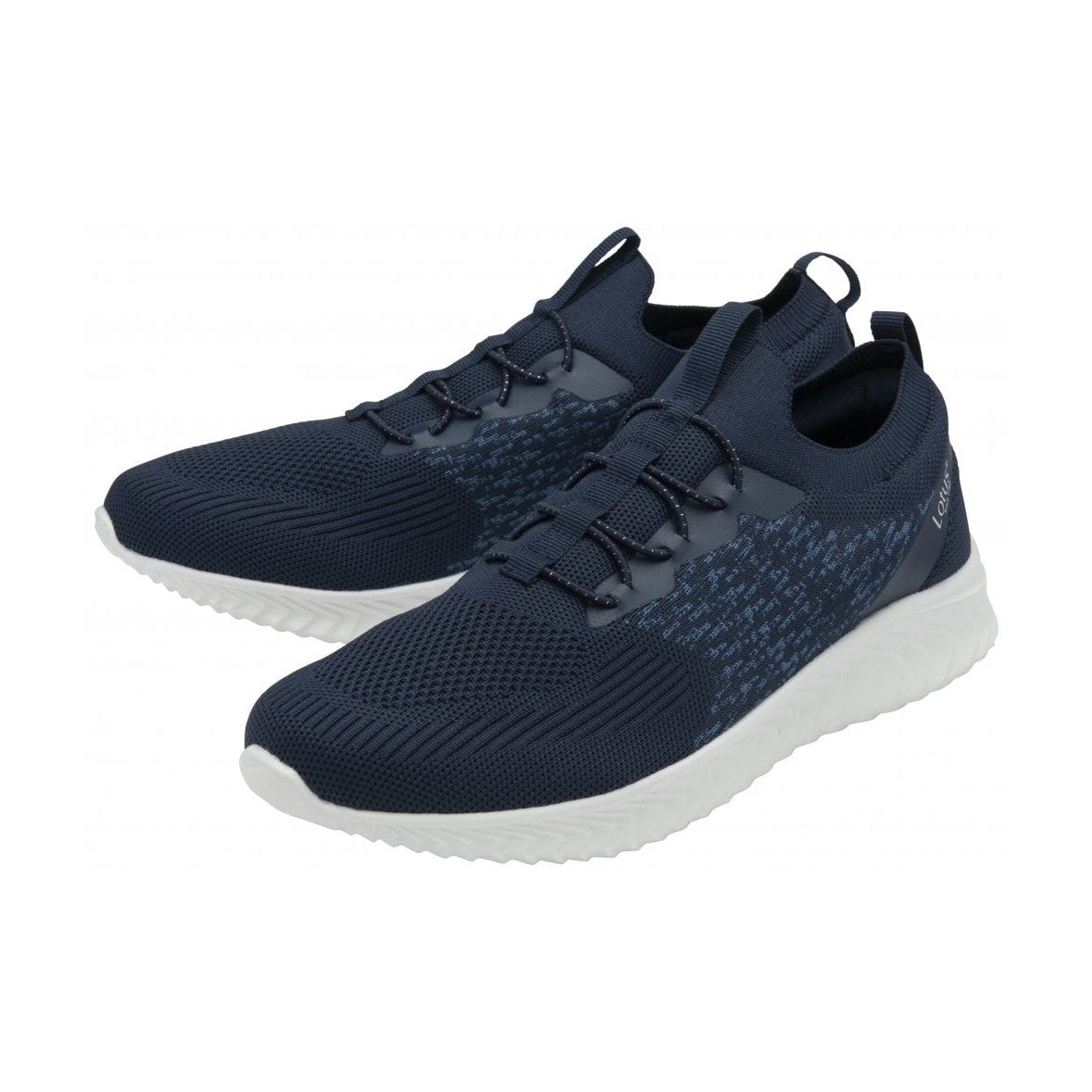 Lotus Cadiz Navy Lightweight Slip On Casual Shoe Trainer