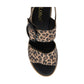 Lotus Cammie LEOPARD Touch Fastening Wedge Sandal ULP268