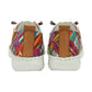 Lotus Casual leather Shoe ULS484 Tassia in TROPICAL Print