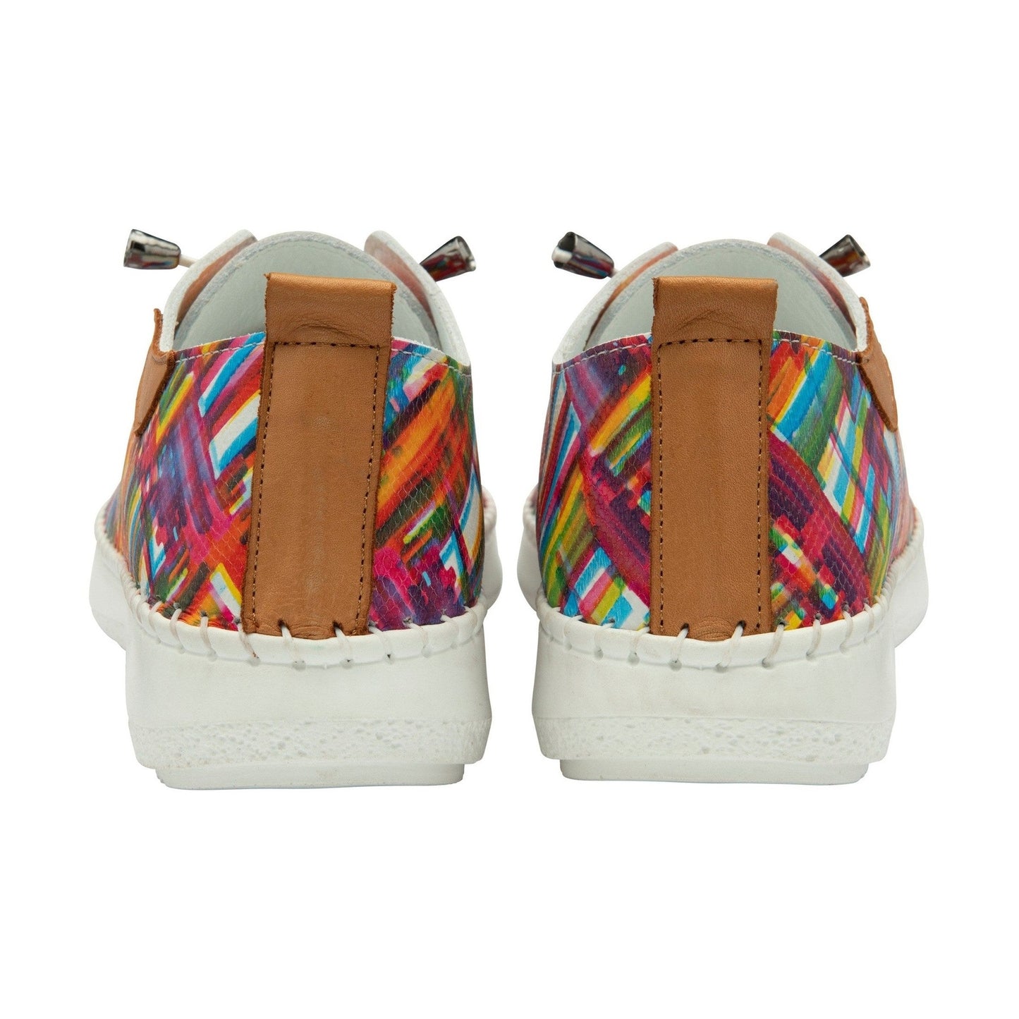 Lotus Casual leather Shoe ULS484 Tassia in TROPICAL Print