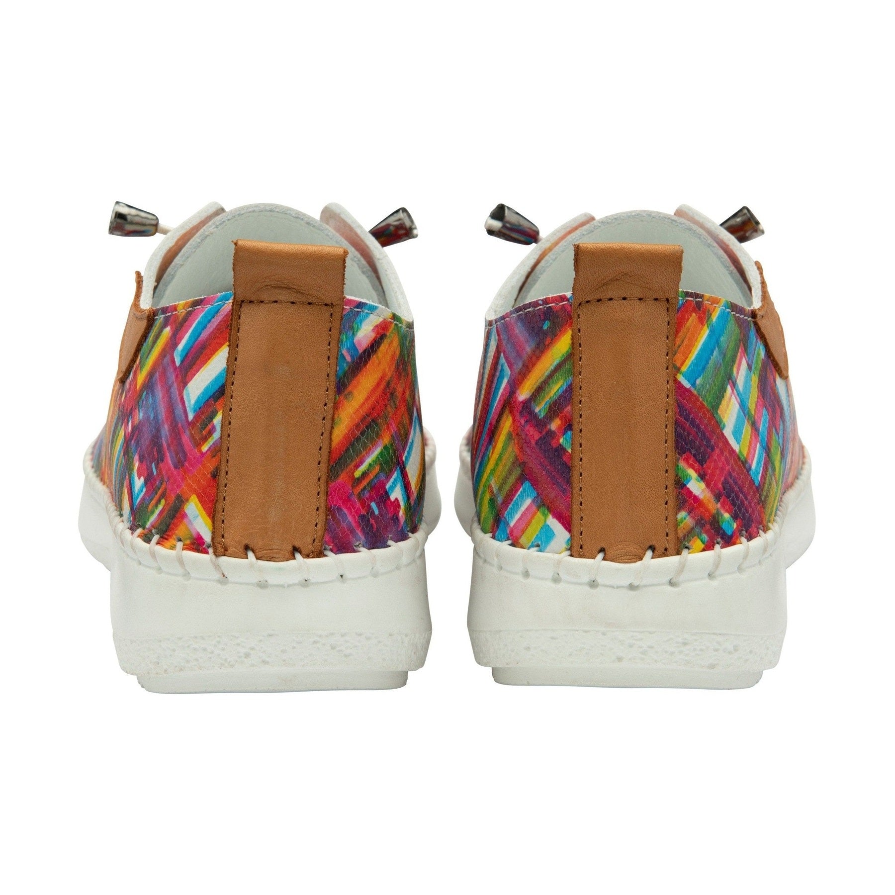 Lotus Casual leather Shoe ULS484 Tassia in TROPICAL Print