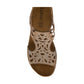 Lotus Cisano TAUPE Slip On Leather Insole Sandal ULP409