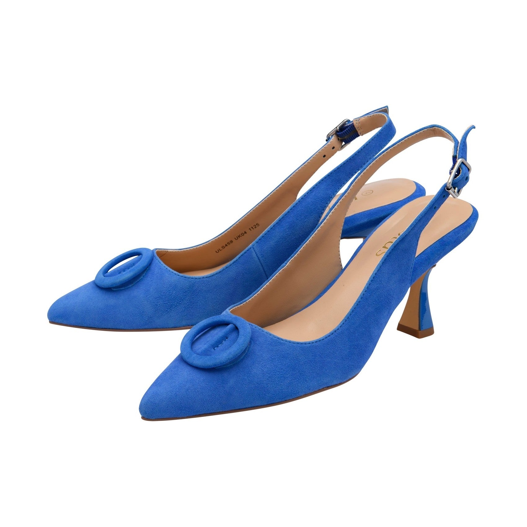 Lotus Delfina CORNFLOWER Blue Soft Suede Leather Occasion Shoe ULS459