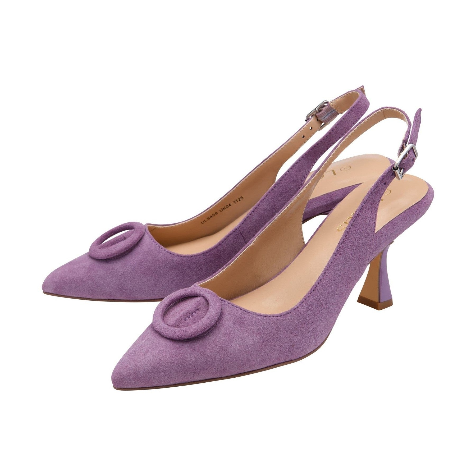Lotus Delfina GRAPE Soft Suede Leather Occasion Shoe ULS459