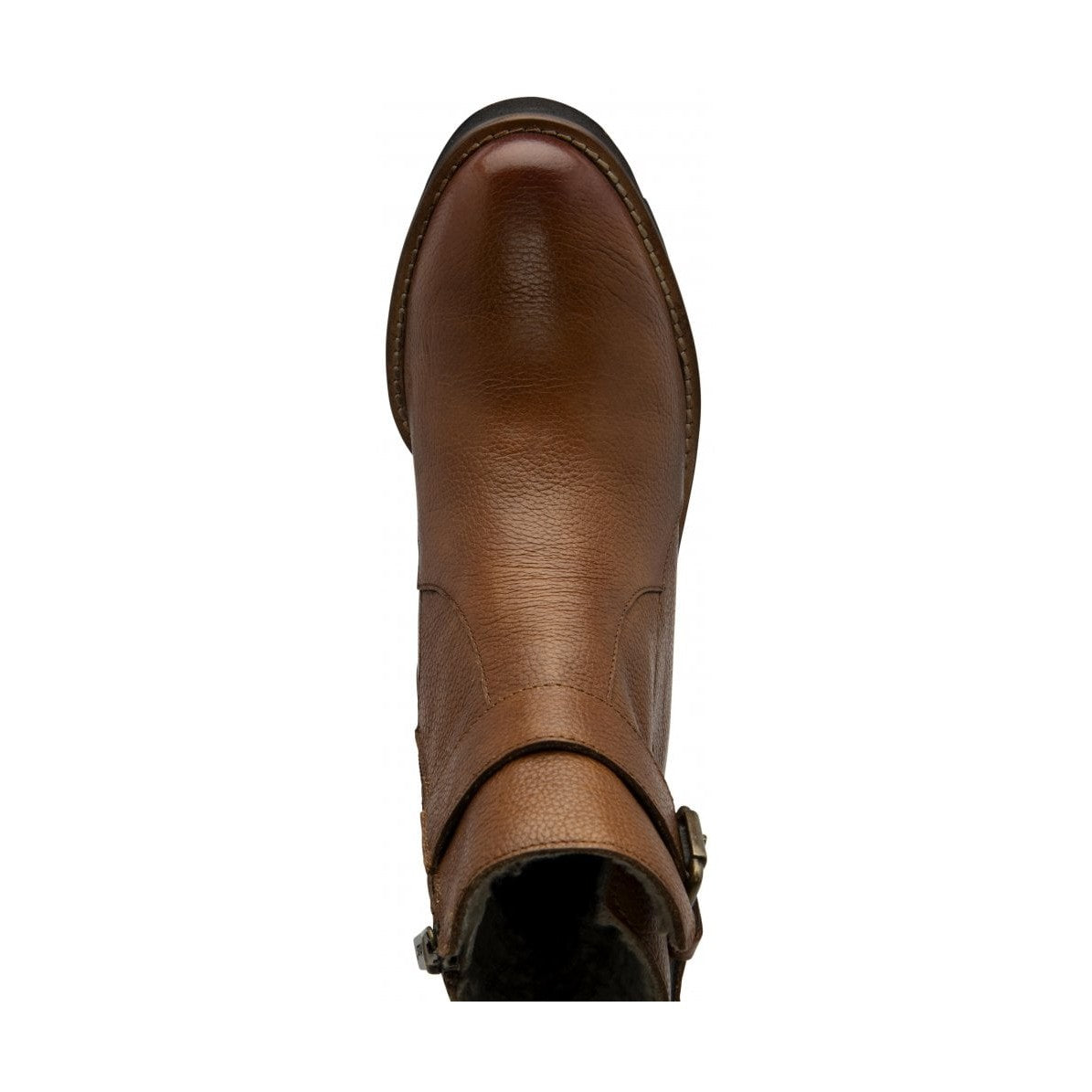 Lotus Emberlynn TAN Soft Leather Wedge Ankle Boot