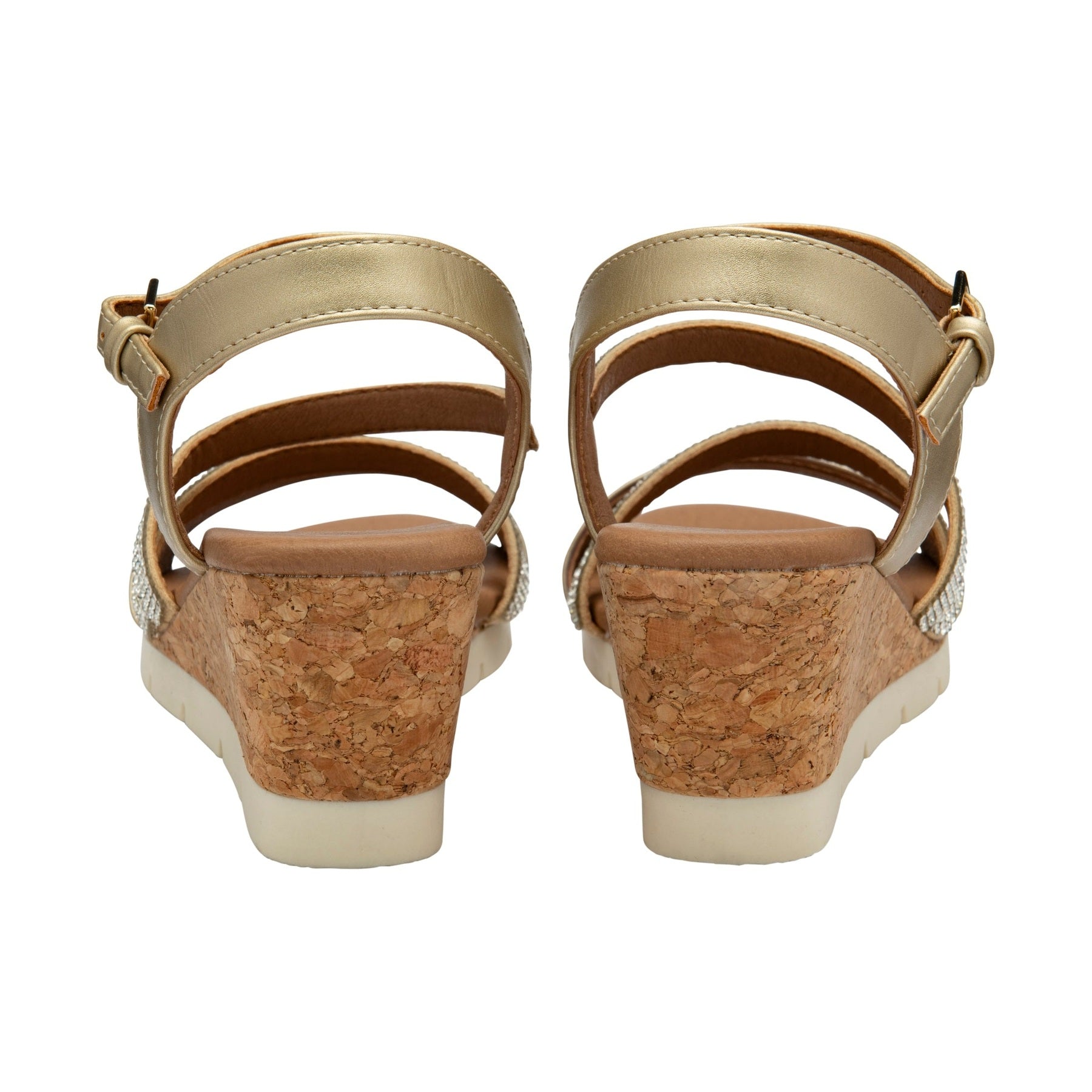 Lotus Goldie GOLD Wedge Sandal ULP275