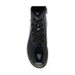 Lotus Jojo NAVY Patent Lace Up Ankle Boot With Zip ULB350