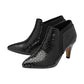 Lotus Kristina BLACK CROC Ankle Boot /Trouser shoe uls229