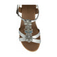 Lotus Letica SILVER Wedge Sandal ULP341