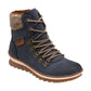 Lotus Libby BLUE Hiker Style Ankle Boot ULB349