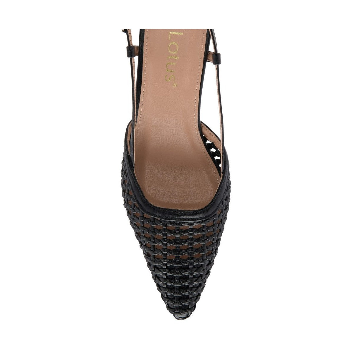 Lotus Livia BLACK Slingback Occasion Shoe ULS659