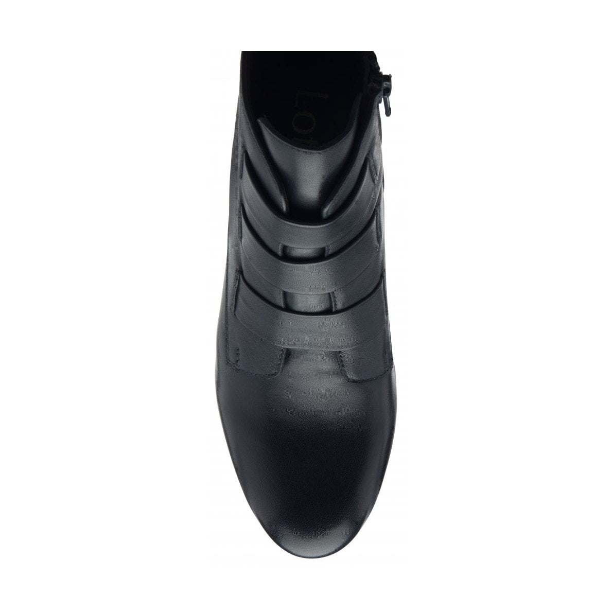Lotus Lorissa NAVY Soft Leather Zip Ankle Boot LORISSA