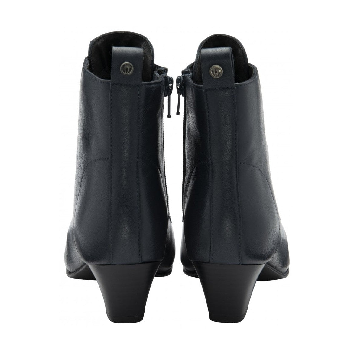 Lotus Lorissa NAVY Soft Leather Zip Ankle Boot LORISSA