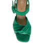Lotus Maria GREEN Suede Leather Occasion Sandal ULS5622