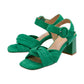 Lotus Maria GREEN Suede Leather Occasion Sandal ULS5622