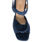 Lotus Maria Soft Suede Leather Occasion Sandal NAVY ULS5622
