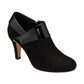 Lotus Maya BLACK Zip Ankle Shoe Boot ULS287