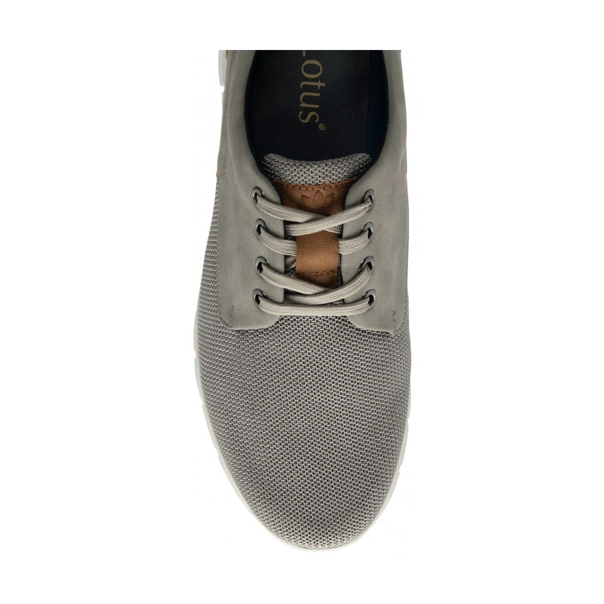 Lotus Mens Arezzo Grey Casual Trainer Shoe Ums125