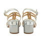 Lotus Mirella SILVER Block Heel Dress Sandal ULS450