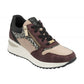Lotus Moore BORDO / Pink Fashion Trainer with Laces And Zip