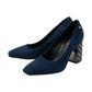 Lotus Occasion Shoe Cassidy Evening Court Shoe ULS506 NAVY