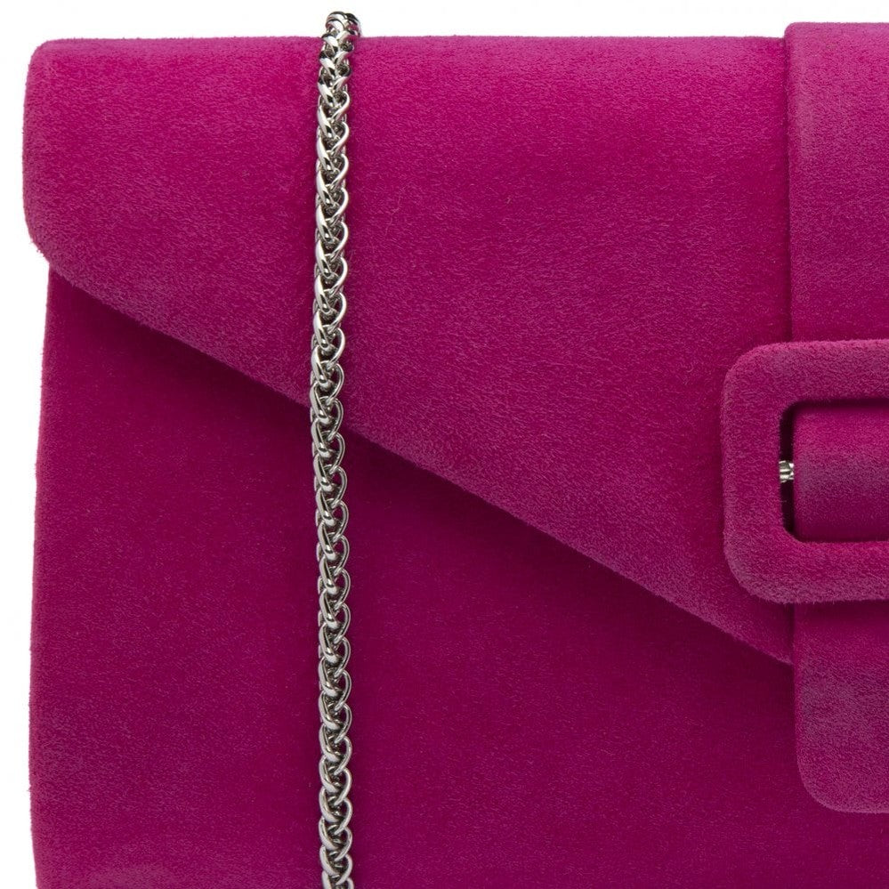 Lotus Occasion Wear Matching Bag Aletta ULG085 Suede PINK
