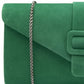 Lotus Occasion Wear Matching Bag Aletta ULG085 Suede GREEN