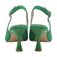 Lotus Occasion Wear Shoe Delfina ULS459 Classic Stiletto Heel Shoe Suede GREEN
