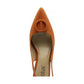 Lotus Occasion Wear Shoe Delfina ULS459 Classic Stiletto Heel Shoe Suede ORANGE