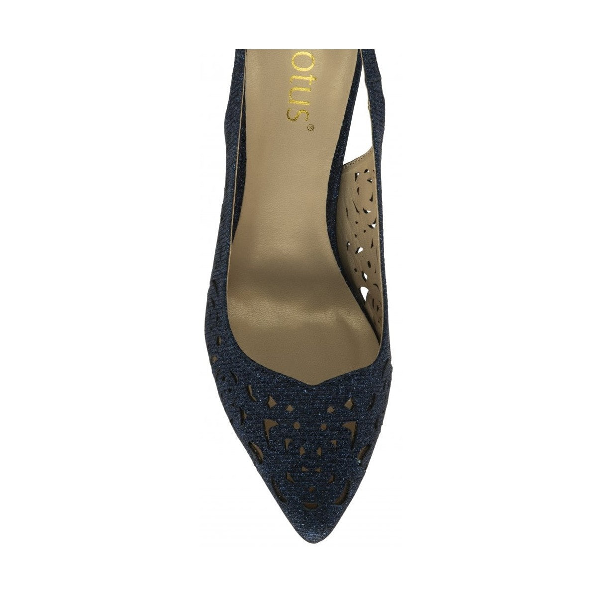 Lotus Occasion Wear Shoe Marisol ULS561 NAVY .