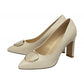 Lotus Occasion Wear court shoe Davinia NATURAL uls429