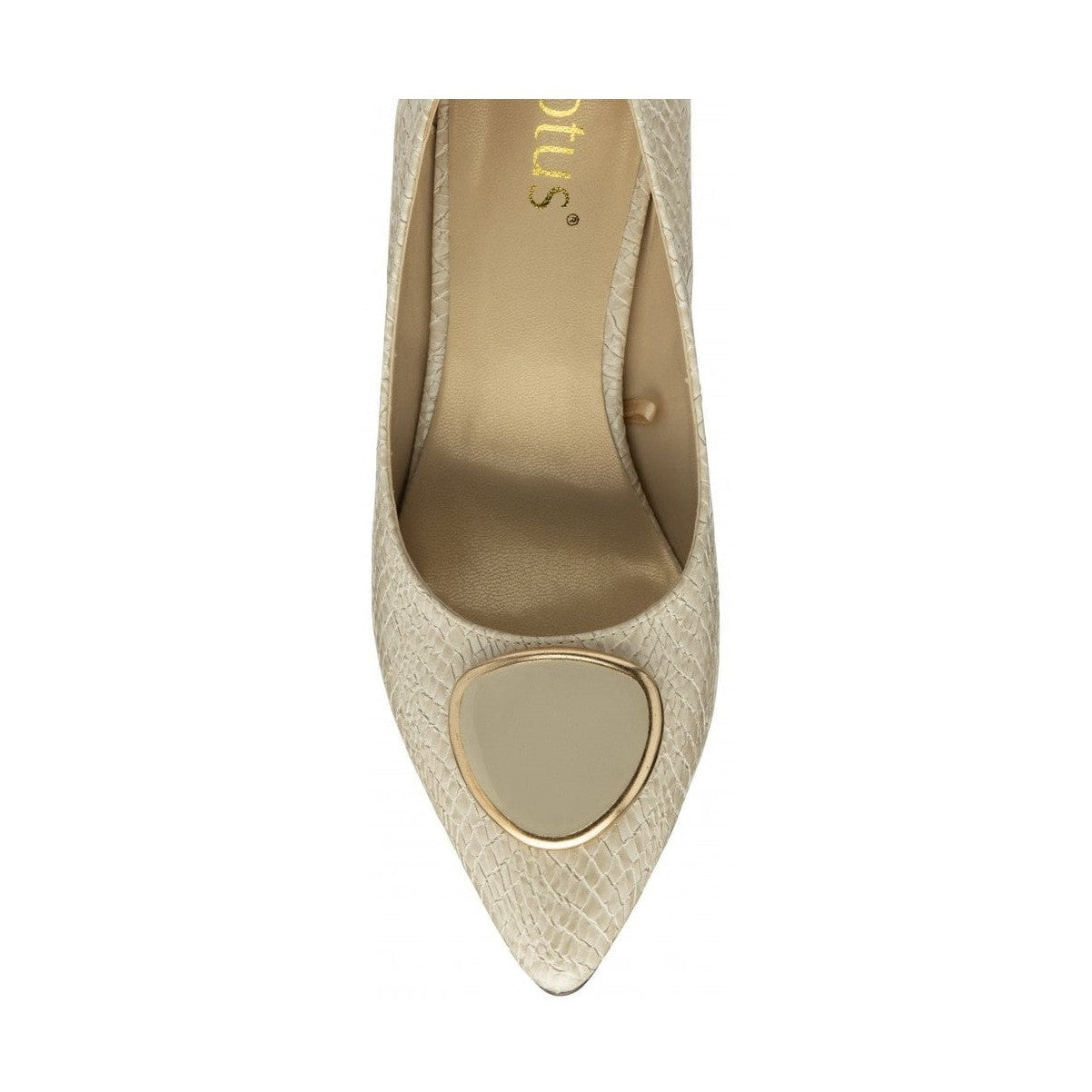 Lotus Occasion Wear court shoe Davinia NATURAL uls429