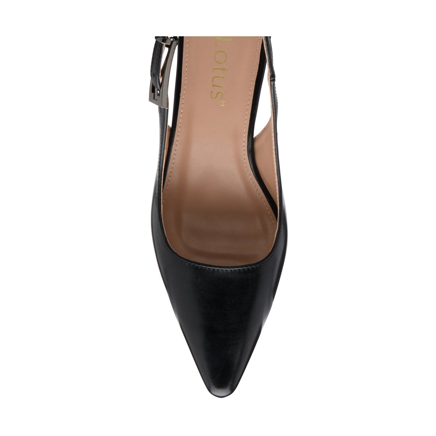 Lotus Sharon Slingback BLACK Occasion Shoe ULS634