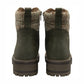 Lotus Stefani Khaki Waterproof Lace up Boots with Zip