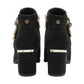 Lotus Tina BLACK Block Heel Dress Boot ULB457