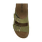 Lotus Trento Mule Buckle Sandals GREEN ULP376