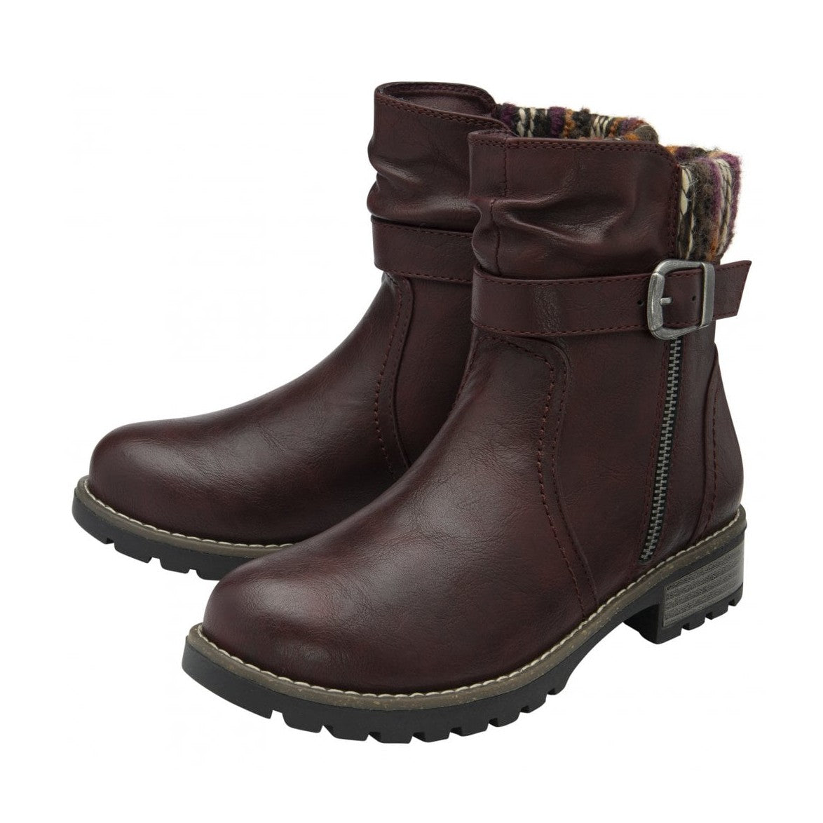 Lotus Triana BORDO Biker Boot TRIANA