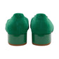 Lotus Valentina GREEN Suede Leather Low Heel Occasion Shoe ULS624